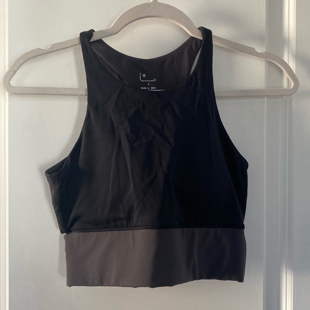 Cross Back Crop Top Sports Bra Nylora